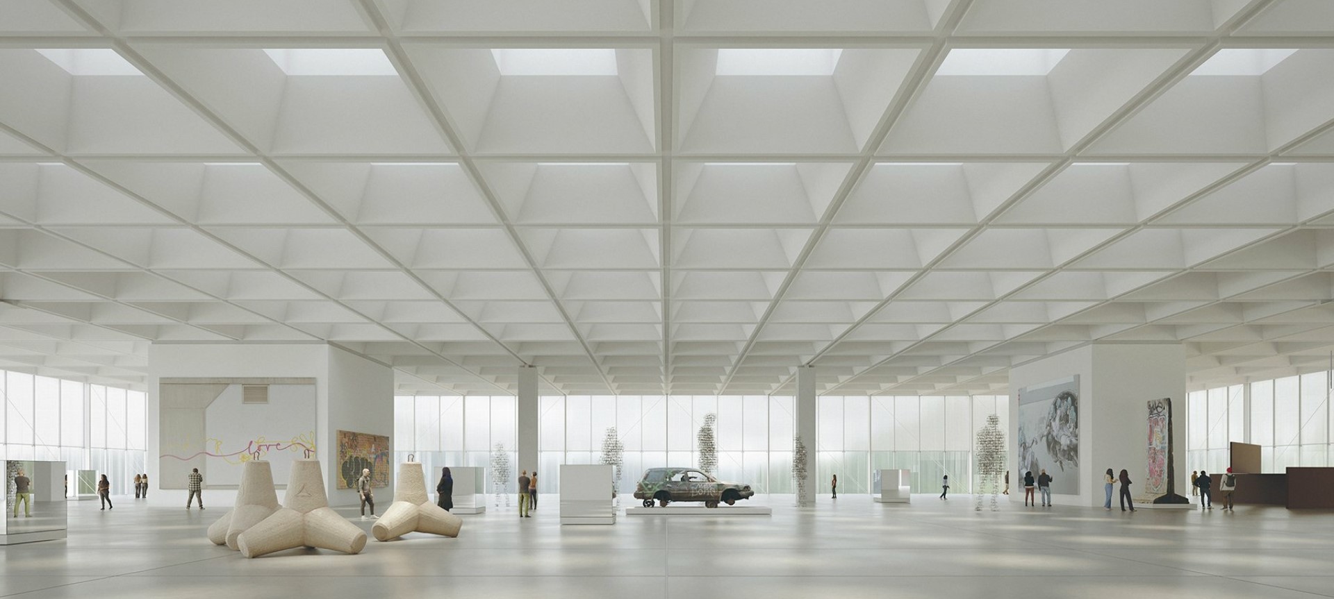 floating gwangju biennale exhibition hall hosts dynamic outdoor installations in korea - 14673